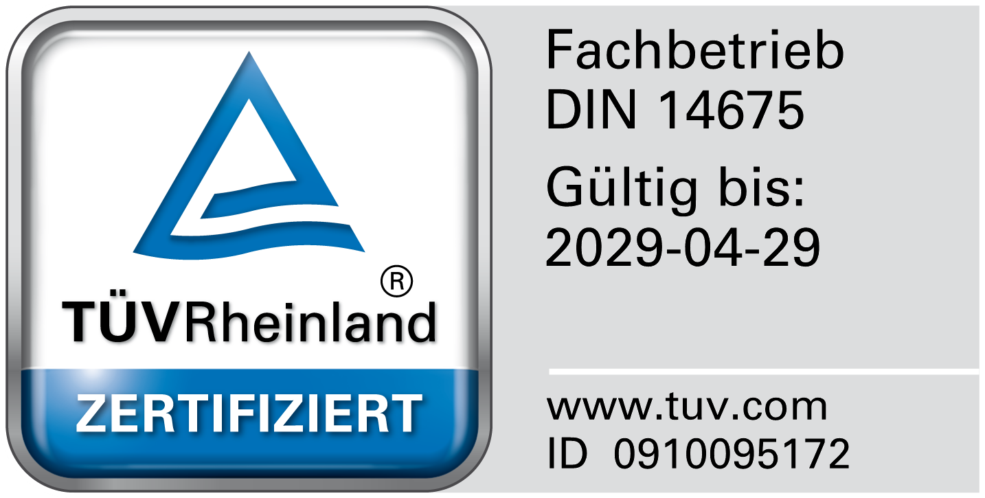 TÜV Zertifikat